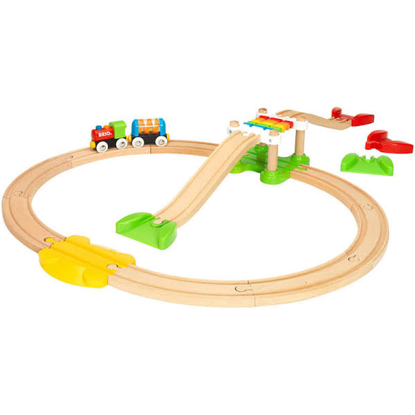 BRIO My First - My First Railway Beginner Pack, 18 pieces - My Hobbies