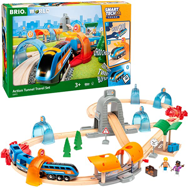 BRIO Smart Tech Sound - Action Tunnel Travel Set - My Hobbies