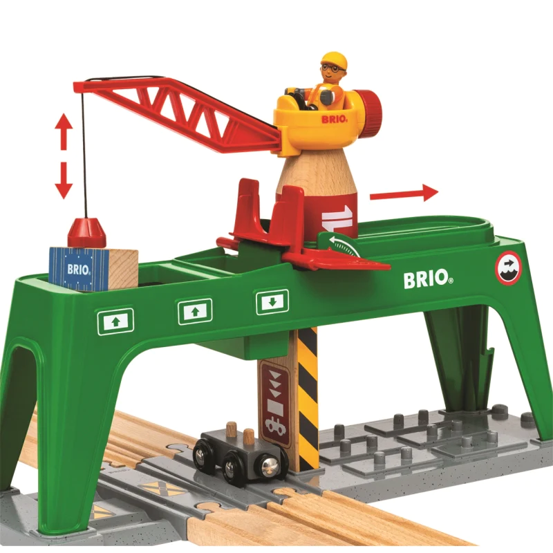 BRIO Crane - Container Crane 6 pieces - My Hobbies