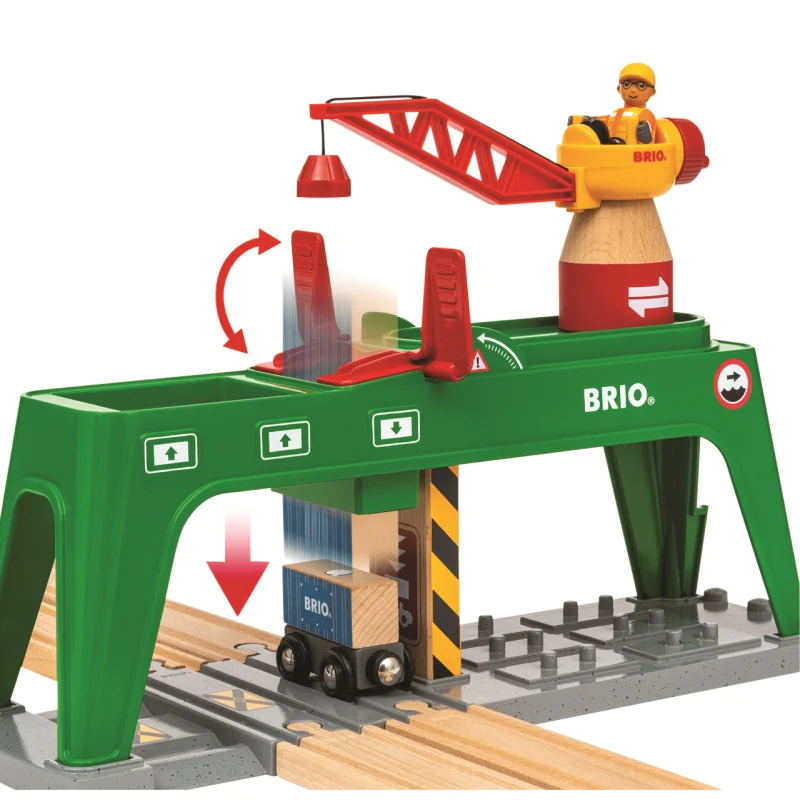 BRIO Crane - Container Crane 6 pieces - My Hobbies