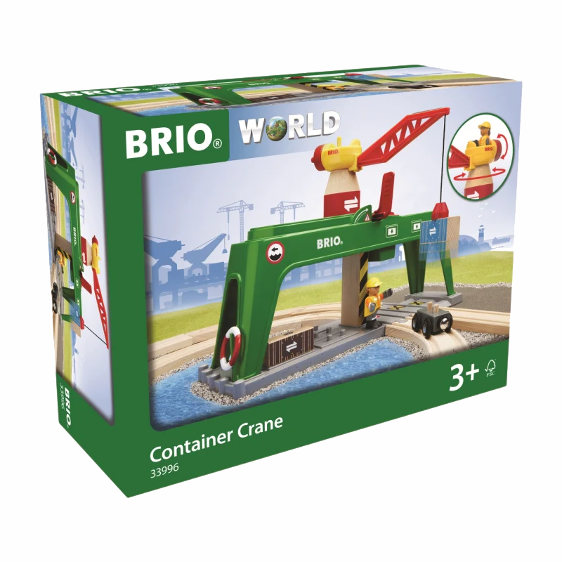 BRIO Crane - Container Crane 6 pieces - My Hobbies