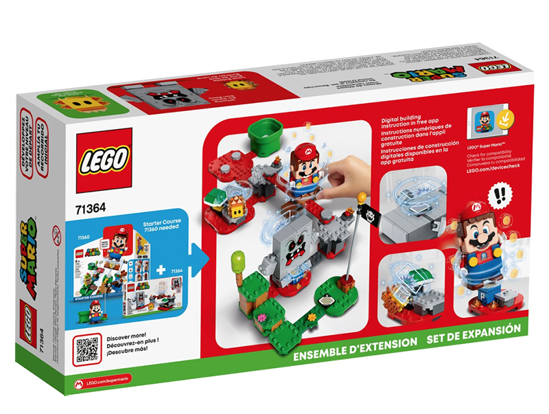 LEGO® 71364 Super Mario™ Whomp’s Lava Trouble Expansion Set - My Hobbies