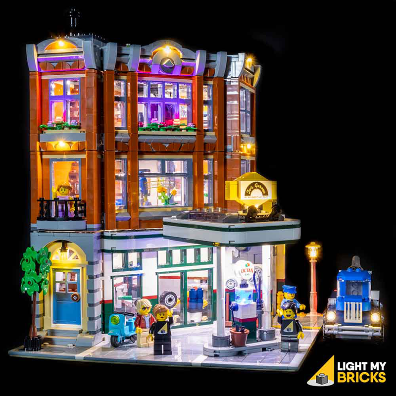 LEGO Corner Garage 10264 Light Kit (LEGO Set Are Not Included ) - My Hobbies