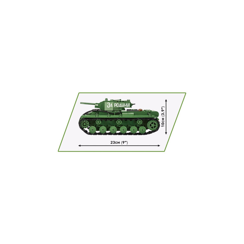 Cobi WW2 - KV-1 Tank (590 pcs) - My Hobbies