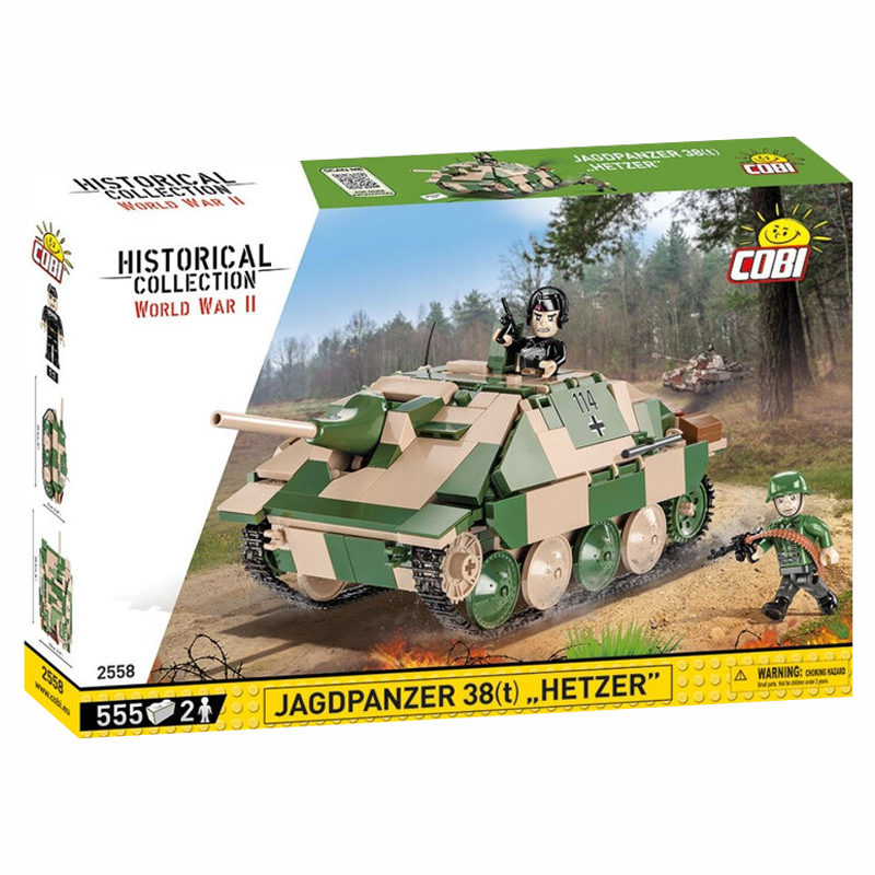 Cobi WW2 - Jagdpanzer 38(t) Hetzer Tank (540 pcs) - My Hobbies