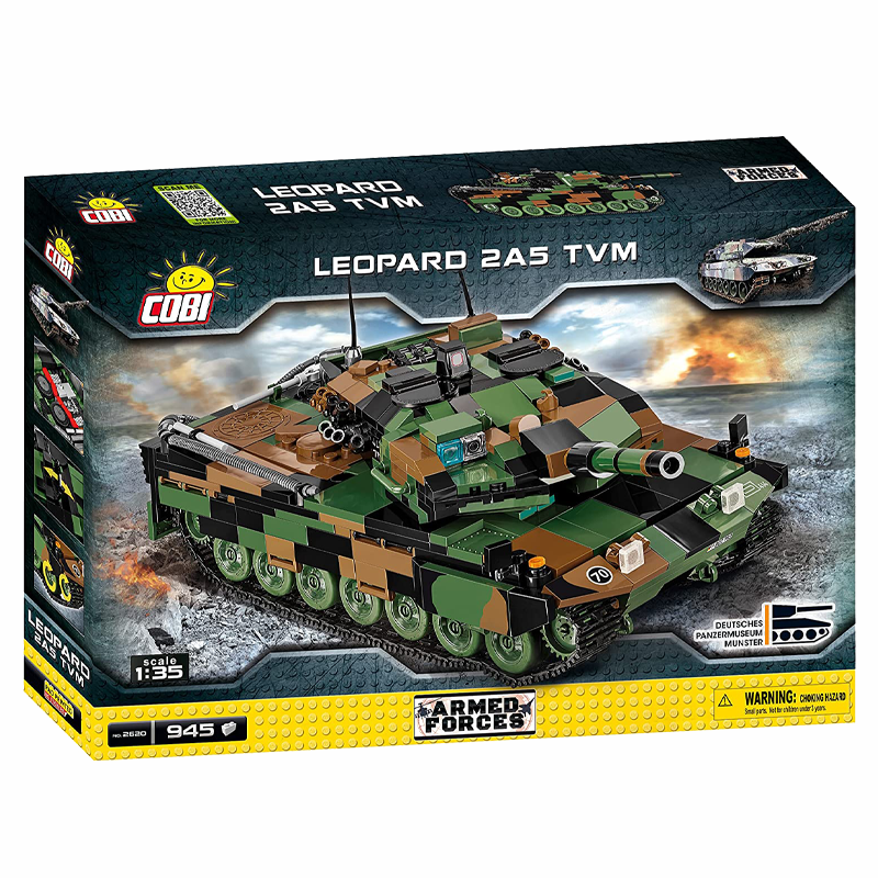 Cobi Armed Forces - Leopard 2A5 TVM (945 pcs) - My Hobbies