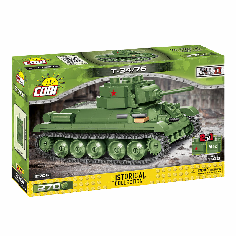 Cobi WW2 - T-34-76 Tank (260 pcs) - My Hobbies