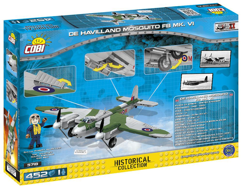 Cobi WW2 - De Havilland Mosquito FB Mk.6 (449 pcs) - My Hobbies