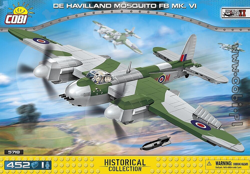 Cobi WW2 - De Havilland Mosquito FB Mk.6 (449 pcs) - My Hobbies