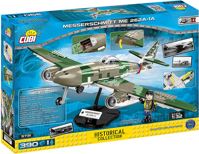 Cobi WW2 - Messerschmitt ME 262A-1A (382 pcs) - My Hobbies