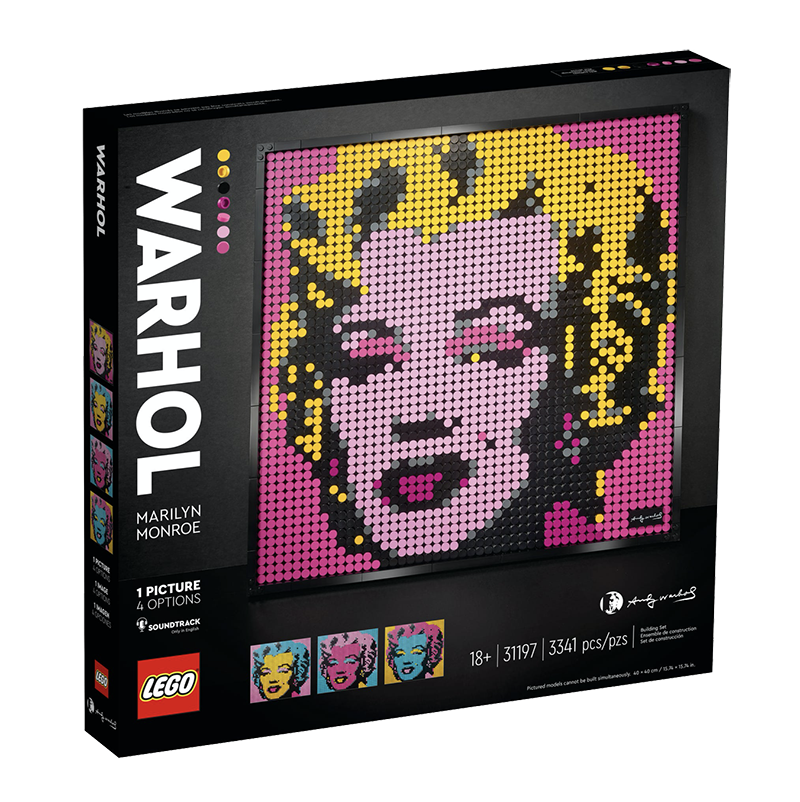 LEGO® Art 31197 Andy Warhol's Marilyn Monroe - My Hobbies