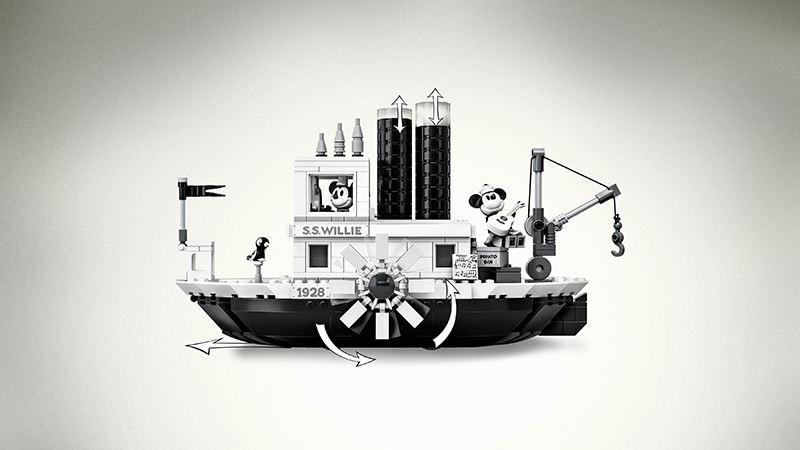 LEGO® 21317 Ideas Steamboat Willie - My Hobbies