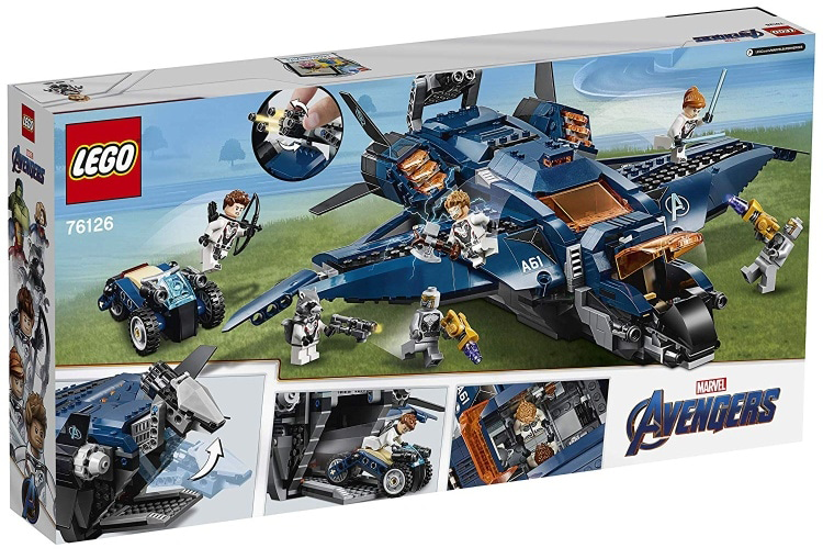 LEGO® 76126 Marvel Super Heroes Avengers Ultimate Quinjet - My Hobbies