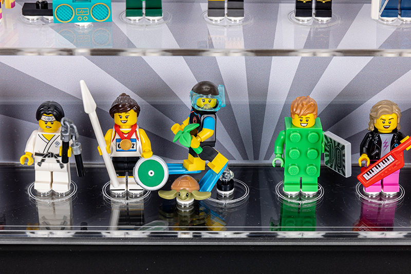 Wall Mounted Display Case for LEGO Minifigure 71027 Series 20 With/Without background - My Hobbies