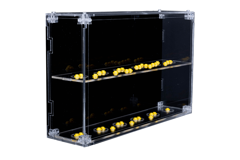 Wall Mounted Display Case for LEGO Minifigure 71018 Series 17 With/Without background - My Hobbies