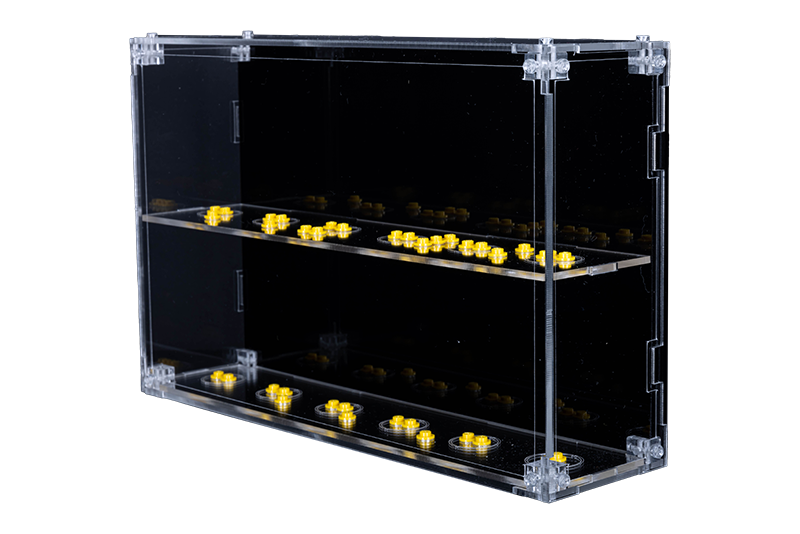 Wall Mounted Display Case for LEGO Minifigure 71018 Series 17 With/Without background - My Hobbies