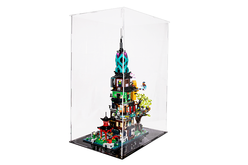 LEGO® 71741 NINJAGO® City Gardens Display Case - My Hobbies