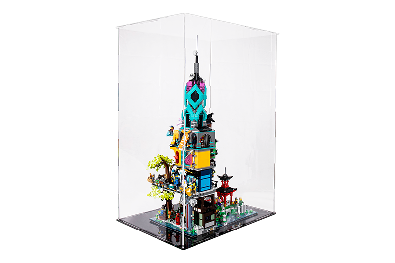 LEGO® 71741 NINJAGO® City Gardens Display Case - My Hobbies