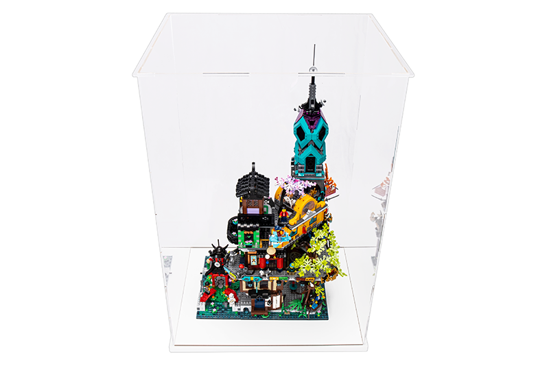 LEGO® 71741 NINJAGO® City Gardens Display Case - My Hobbies