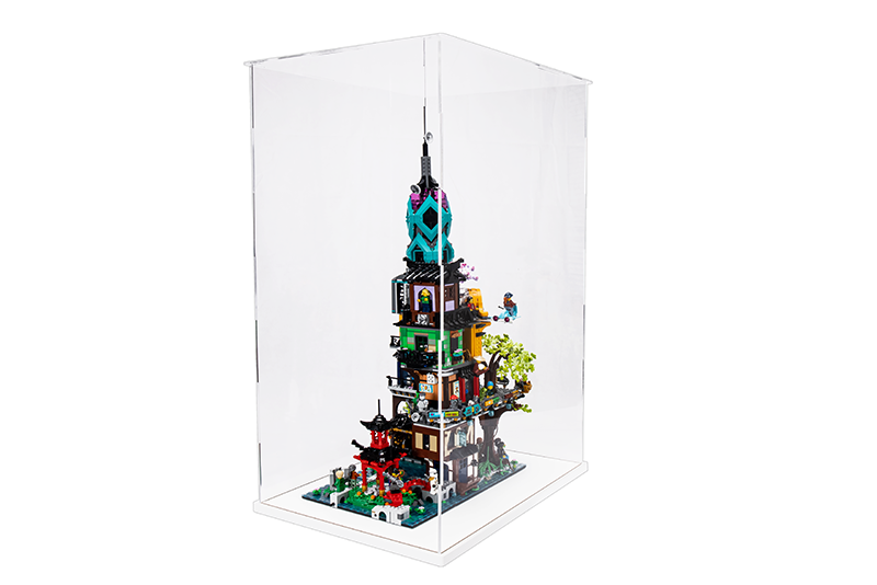 LEGO® 71741 NINJAGO® City Gardens Display Case - My Hobbies