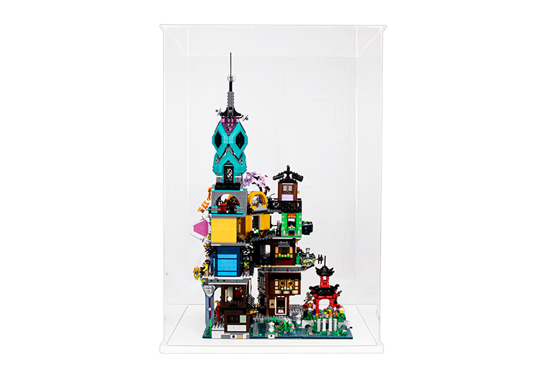 LEGO® 71741 NINJAGO® City Gardens Display Case - My Hobbies