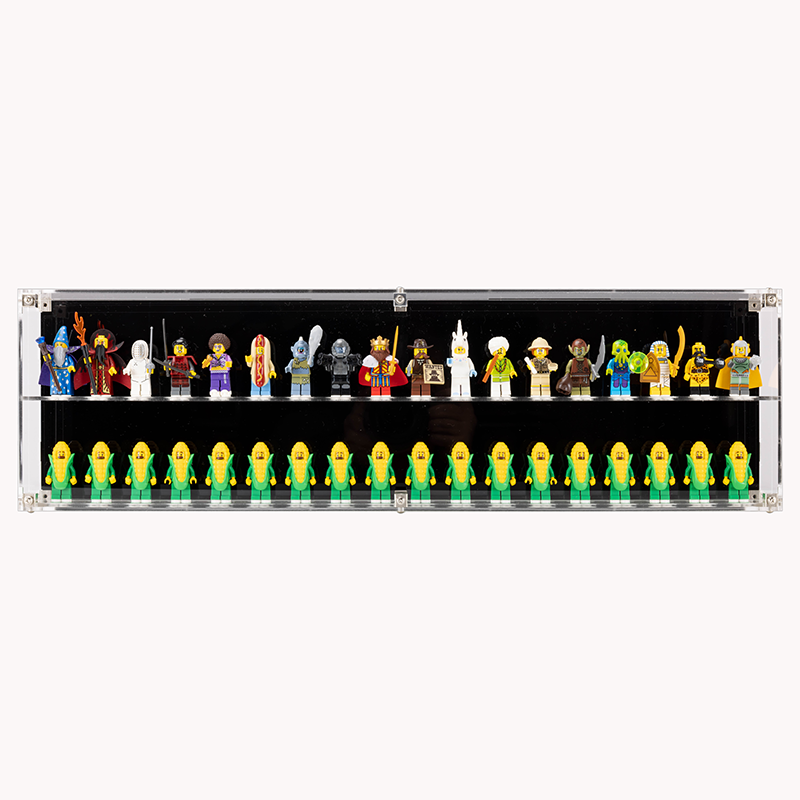 Wall Mounted Display Case for 18 LEGO Minifigure - My Hobbies