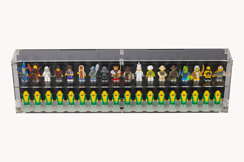 Wall Mounted Display Case for 18 LEGO Minifigure - My Hobbies