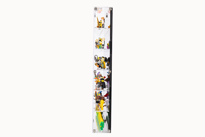 Wall Mounted Display Case for 18 LEGO Minifigure - My Hobbies