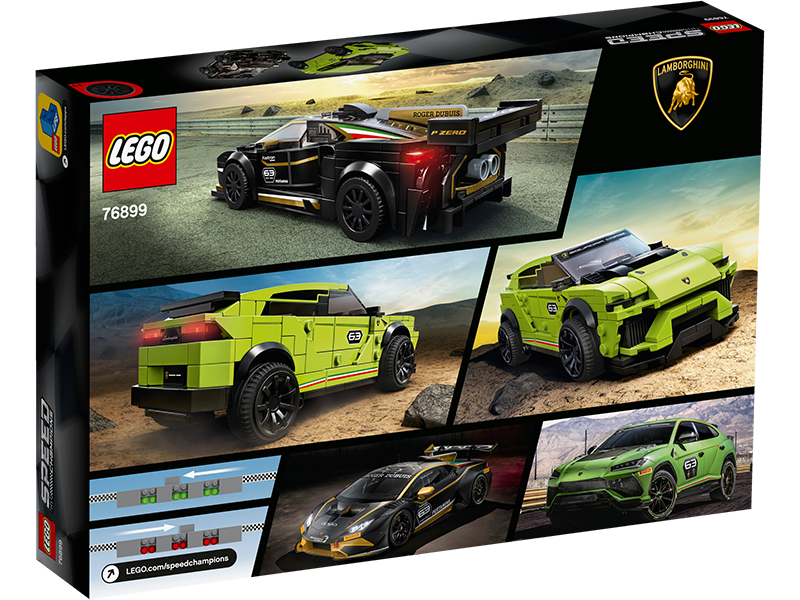 LEGO® 76899 Speed Champions Lamborghini Urus ST-X & Lamborghini Huracán Super Trofeo EVO - My Hobbies