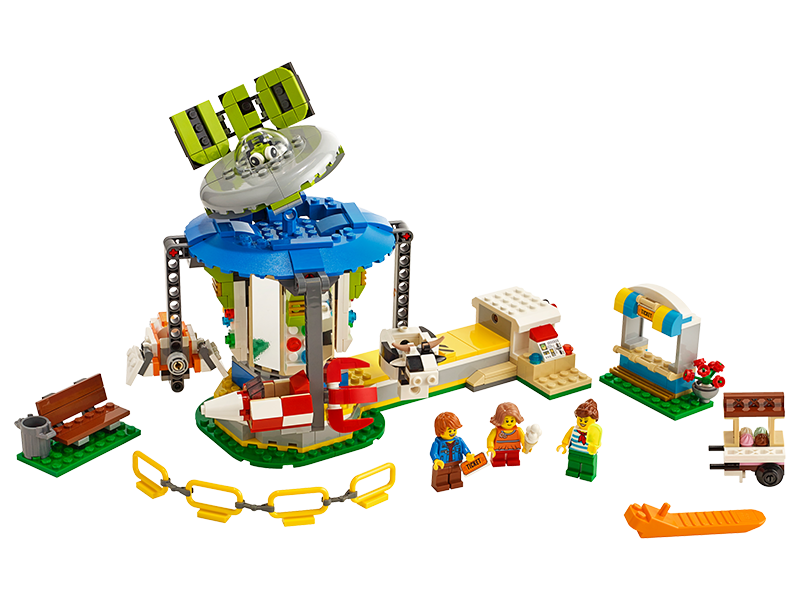 LEGO® 31095 Creator 3-in-1 Fairground Carousel - My Hobbies