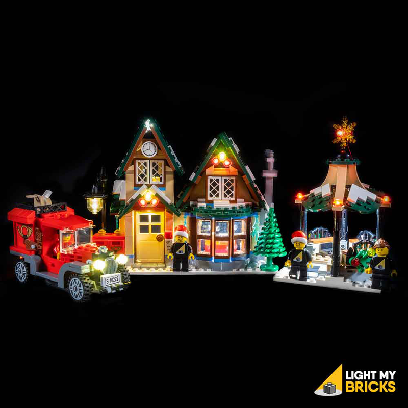 LEGO Winter Village Post Office 10222 Light Kit (LEGO Set Are Not Included ) - My Hobbies