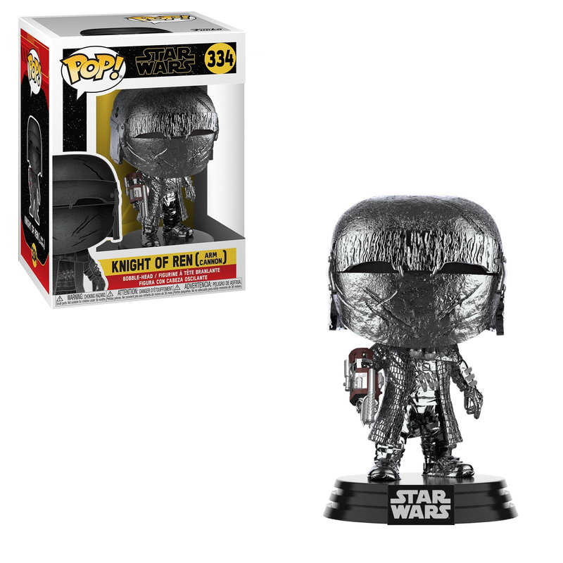 Funko Star Wars - Knight of Ren Arm Cannon Episode IX Rise of Skywalker Hematite Chrome Pop! Vinyl - My Hobbies