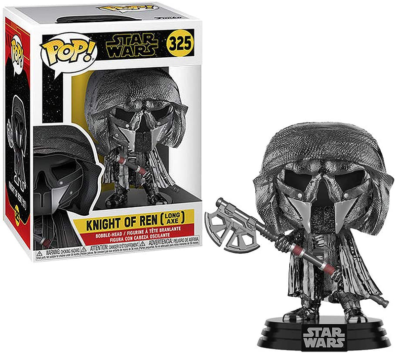 Funko Star Wars - Knight of Ren Axe Episode IX Rise of Skywalker Hematite Chrome Pop! Vinyl - My Hobbies