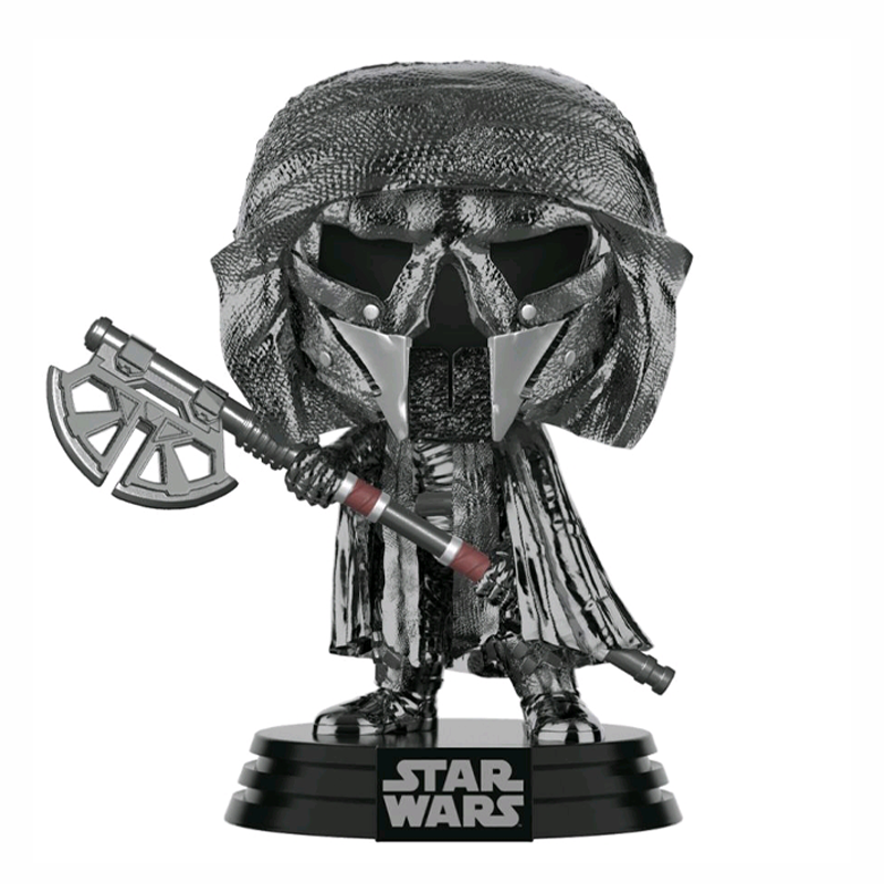 Funko Star Wars - Knight of Ren Axe Episode IX Rise of Skywalker Hematite Chrome Pop! Vinyl - My Hobbies