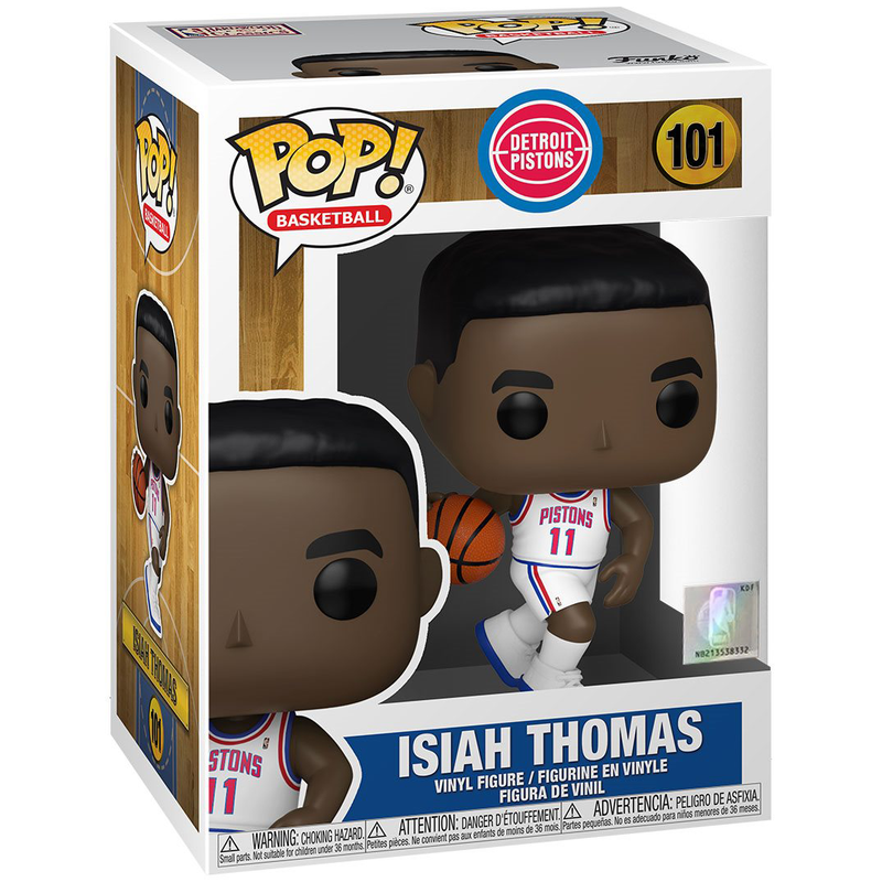 Funko NBA: Legends - Isiah Thomas (Pistons Home) Pop! Vinyl - My Hobbies