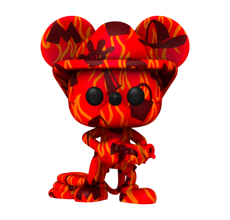 Funko Mickey Mouse - Firefighter (Artist) US Exclusive Pop! with Protector [RS] - My Hobbies