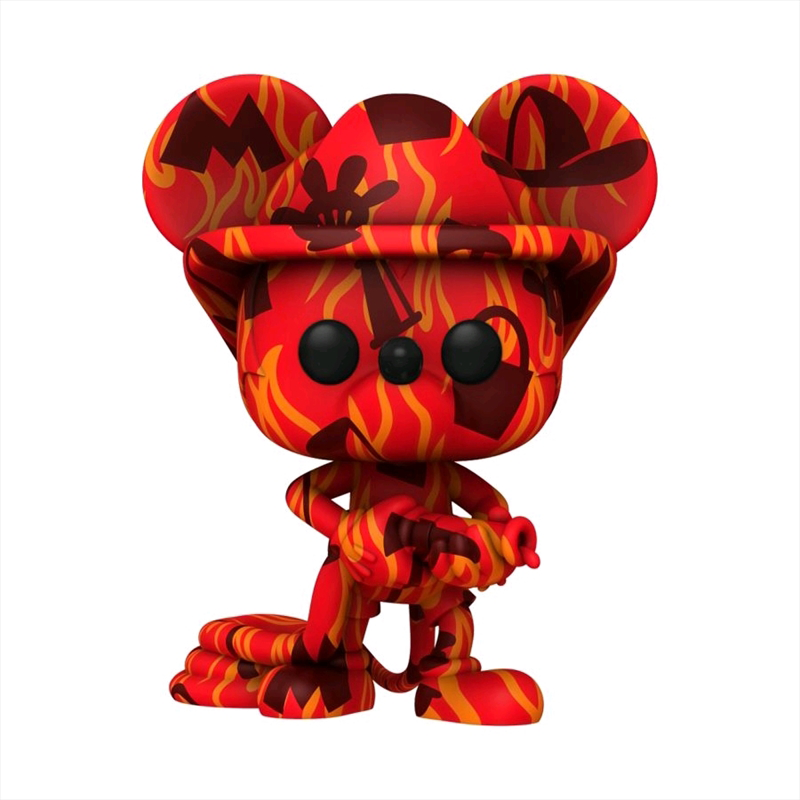 Funko Mickey Mouse - Firefighter (Artist) US Exclusive Pop! with Protector [RS] - My Hobbies