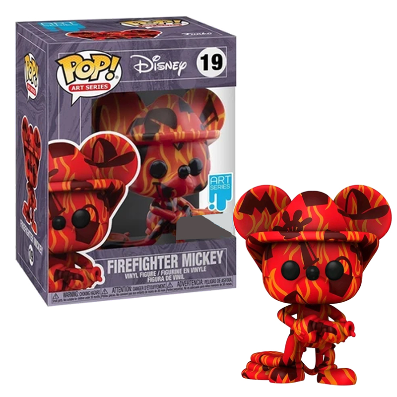 Funko Mickey Mouse - Firefighter (Artist) US Exclusive Pop! with Protector [RS] - My Hobbies