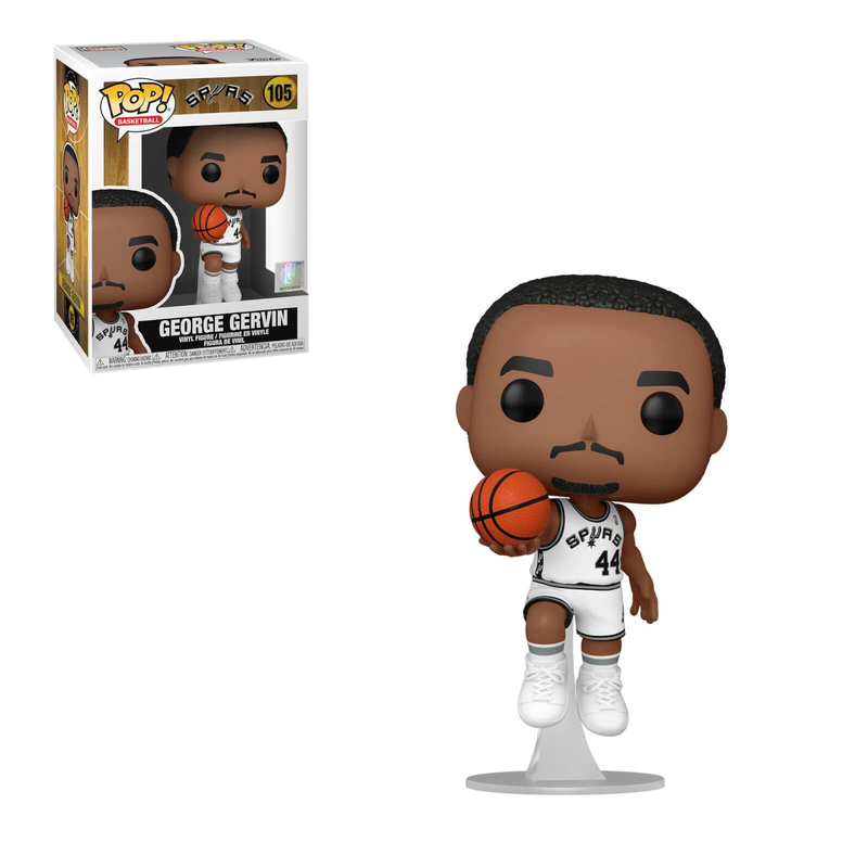 Funko NBA: Legends - George Gervin (Spurs Home) Pop! Vinyl - My Hobbies