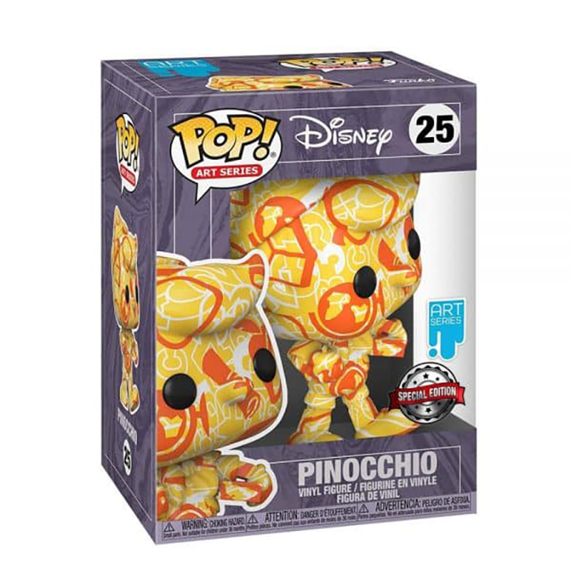Funko Pinocchio - Pinocchio DTV (Artist)  US Exclusive Pop! with Protector [RS] - My Hobbies