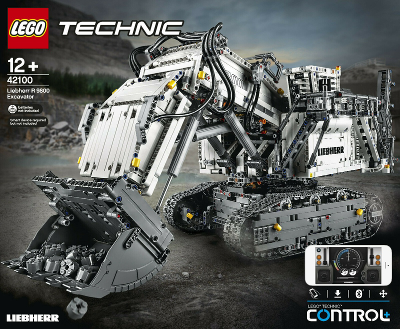 LEGO 42100 Technic Liebherr R 9800 Excavator - My Hobbies