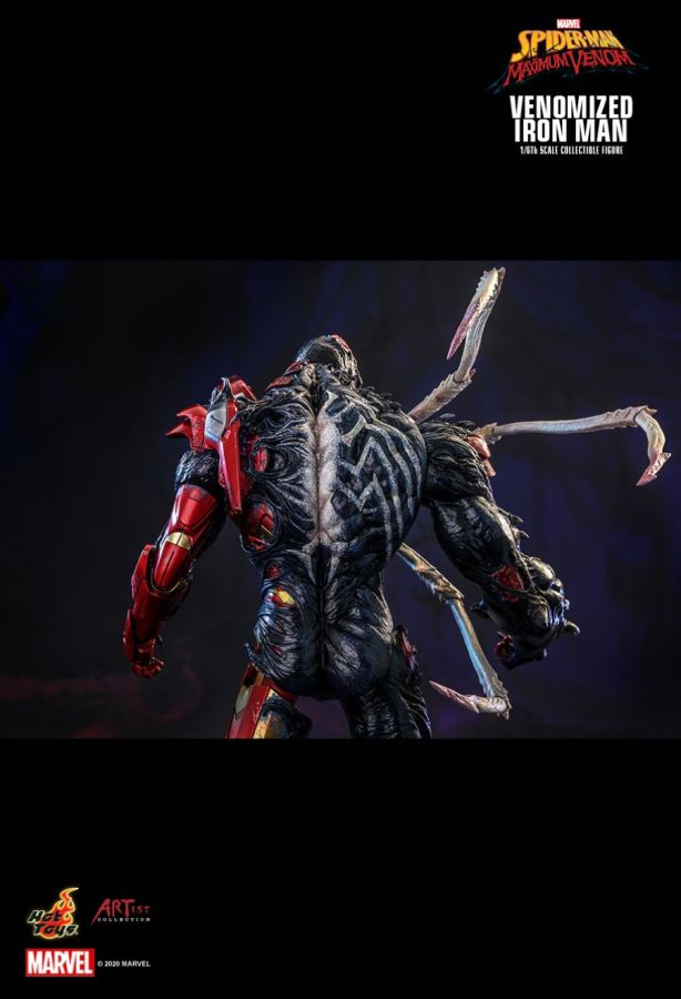 Hot Toy Venom - Venomized Iron Man 1:6 Scale 12" Action Figure - My Hobbies