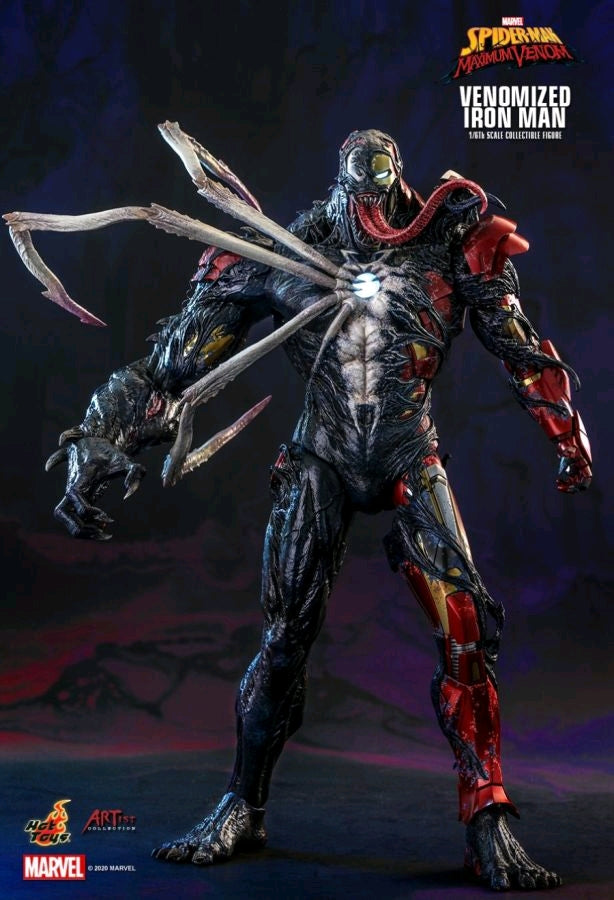 Hot Toy Venom - Venomized Iron Man 1:6 Scale 12" Action Figure - My Hobbies