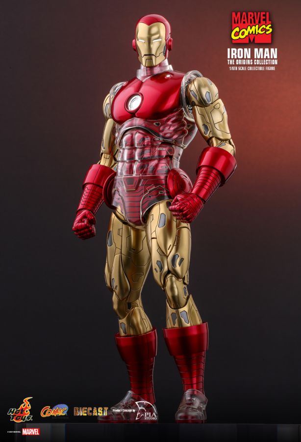 Hot Toys Iron Man - Iron Man Origins 1:6 Scale 12" Diecast Action Figure - My Hobbies