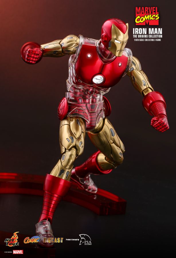 Hot Toys Iron Man - Iron Man Origins 1:6 Scale 12" Diecast Action Figure - My Hobbies