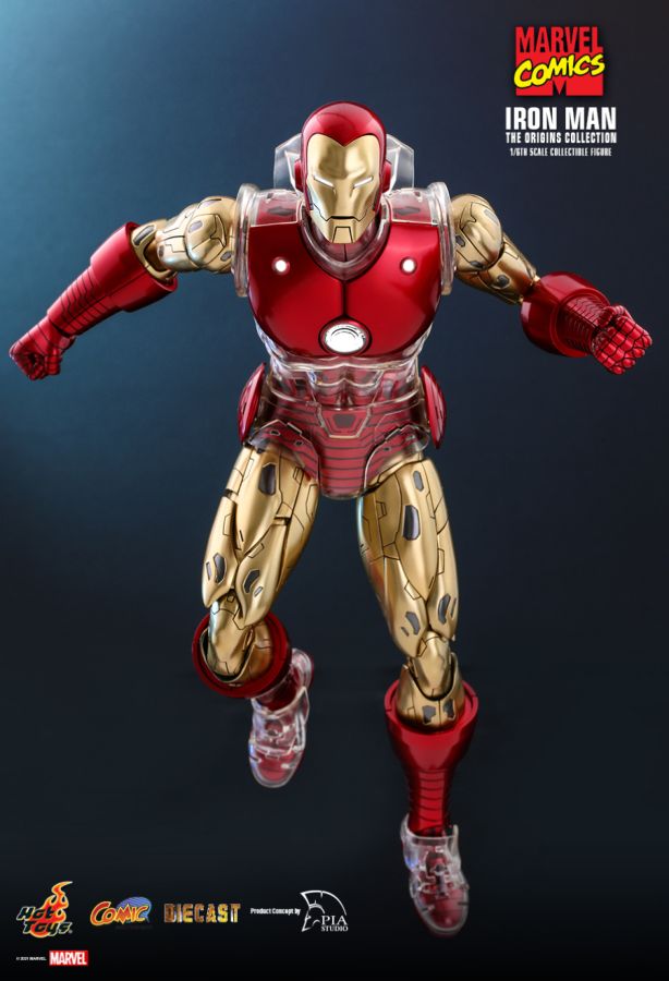 Hot Toys Iron Man - Iron Man Origins 1:6 Scale 12" Diecast Action Figure - My Hobbies