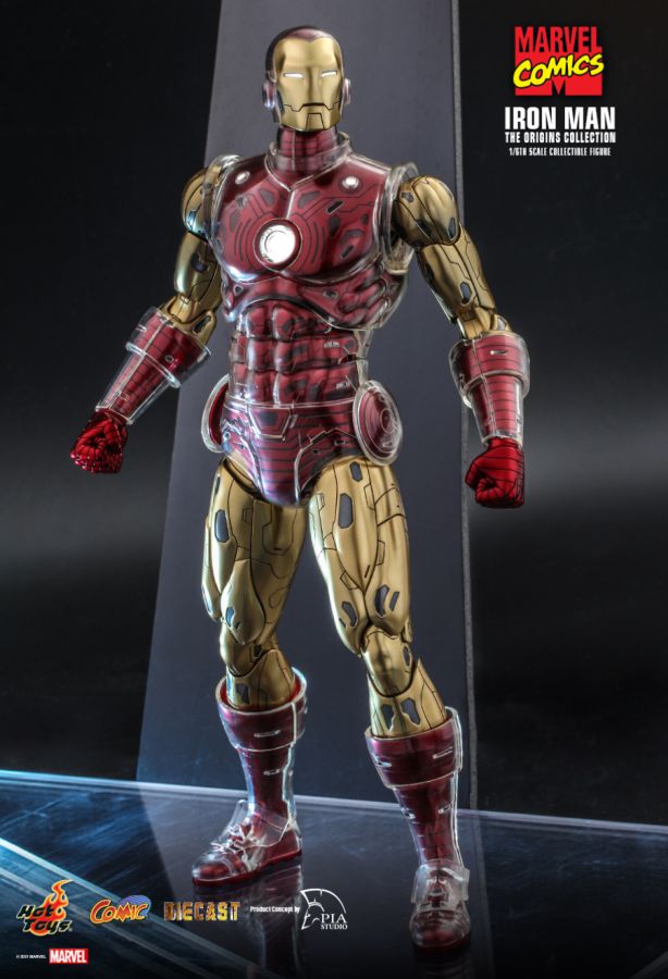 Hot Toys Iron Man - Iron Man Origins 1:6 Scale 12" Diecast Action Figure - My Hobbies