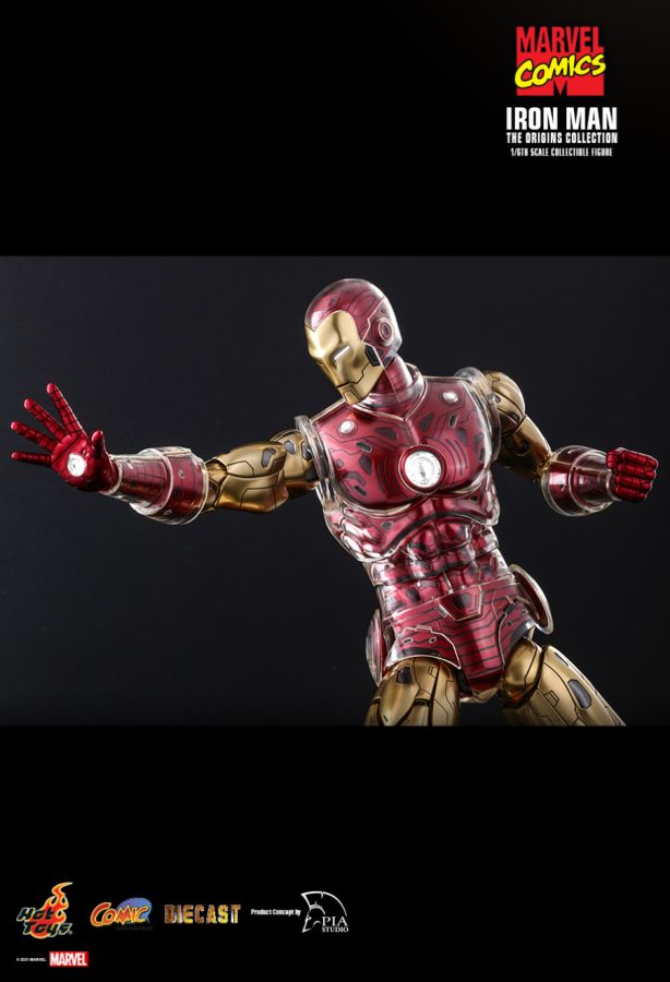 Hot Toys Iron Man - Iron Man Origins 1:6 Scale 12" Diecast Action Figure - My Hobbies