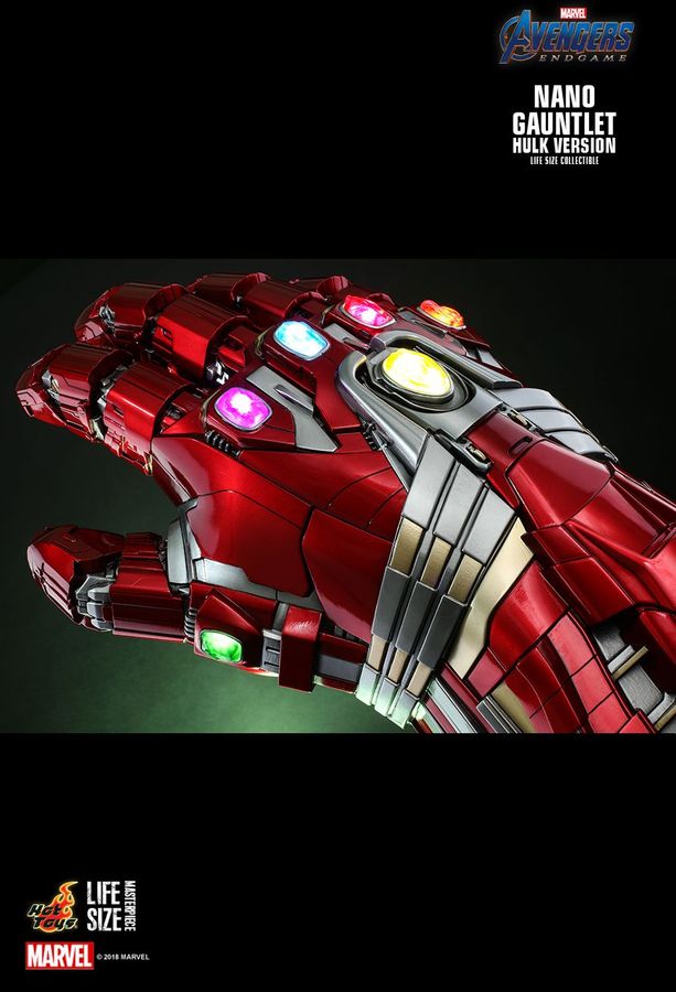 Hot Toys Avengers 4: Endgame - Nano Gauntlet (Hulk Version) 1:1 Scale Replica - My Hobbies