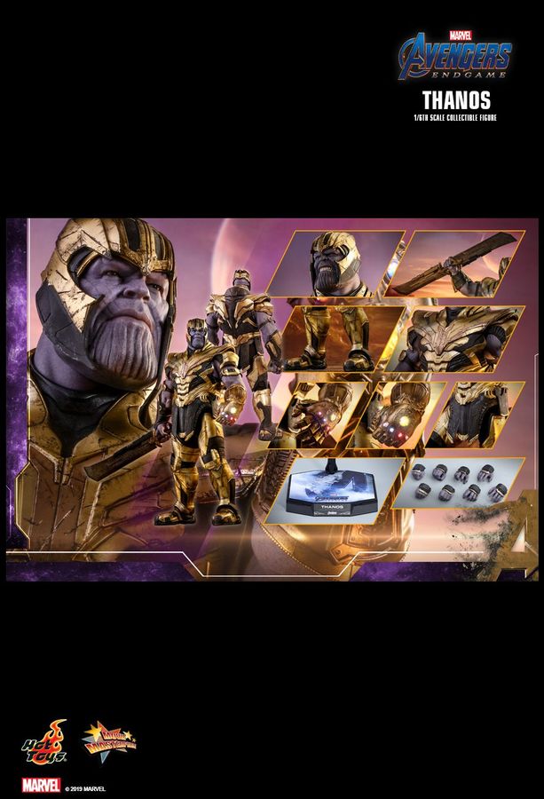 Avengers 4: Endgame - Thanos 12" 1:6 Scale Action Figure - My Hobbies